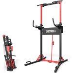 Asfasfq - chaise romaine power tower pliable dip station barre de traction ajustable station de traction ...