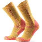 Asfasfq - chaussettes de randonne en laine mrinos, chaussettes de marche chaudes avec rembourrage epais ...