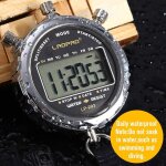 Asfasfq - chronomètre numérique, imperméable 1 / 100 seconde précision minuterie, poche grand ecran lcd ... Asfasfq - chronomètre numérique, imperméable 1 / 100 seconde précision minuterie, poche grand ecran lcd ...