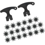 Asfasfq - clous de golf antidérapants 20 pièces, remplacement de pointes de golf avec extracteur de clous ... Asfasfq - clous de golf antidérapants 20 pièces, remplacement de pointes de golf avec extracteur de clous ...