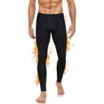 Asfasfq - collant thermique homme pantalon thermique hiver sous vetement legging polaire chaud chauffant ...