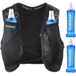 Asfasfq - dornna light edition v1 - sac trail + 2 pcs gourde souple 500 ml sans bpa, sac hydratation ...