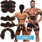 Asfasfq - electrostimulateur musculaire, abdos musculation appareil, 6 modes et 19 intensités ceinture ... Asfasfq - electrostimulateur musculaire, abdos musculation appareil, 6 modes et 19 intensités ceinture ...