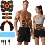 Asfasfq - electrostimulateur musculaire, ems ceinture abdominale electrostimulation, 8 modes et 19 intensités, ... Asfasfq - electrostimulateur musculaire, ems ceinture abdominale electrostimulation, 8 modes et 19 intensités, ...