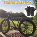 Asfasfq - ensemble de 2 garde - boues avant et arrière pour vtt, compatible avec les roues de 20, 26, ... Asfasfq - ensemble de 2 garde - boues avant et arrière pour vtt, compatible avec les roues de 20, 26, ...