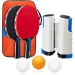 Asfasfq - ensemble de raquettes de ping - pong de table avec raquettes de ping - pong, balles et sac