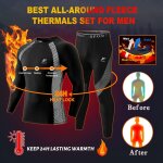 Asfasfq - ensemble de sous - vêtement thermiques homme, quick dry fonctionnels base layer maillot manches ... Asfasfq - ensemble de sous - vêtement thermiques homme, quick dry fonctionnels base layer maillot manches ...