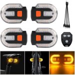 Asfasfq - feu arrière de vélo, télécommande avec chargeur usb, clignotant de vélo divisé / intégré avec ... Asfasfq - feu arrière de vélo, télécommande avec chargeur usb, clignotant de vélo divisé / intégré avec ...