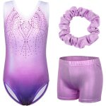 Asfasfq - fille justaucorps de gymnastique multicolore sans manches Asfasfq - fille justaucorps de gymnastique multicolore sans manches