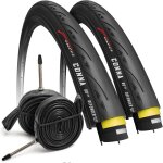 Asfasfq - fincci pneu velo route 700x23c - paire pneus 23 - 622 protection antiponcture anti - crevaison ...