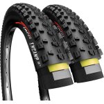 Asfasfq - fincci velo pneu vtt 27. 5 x 2. 25 pouces - paire pliable tire 57 - 584 avec 1mm nylon protection ...