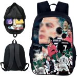 Asfasfq - football sac a dos pour enfant, sac d'cole cr - 7 imprim dessin anim cartable, sac a dos ...