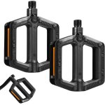 Asfasfq - fousenuk 1 paire pedale velo noir, pdales vtt etanches, pdale de vlo antidrapant, pedales ...