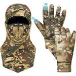 Asfasfq - gants de chasse camouflage pour hommes cagoule de chasse couvrant tout le visage gants camoufls ...