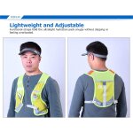 Asfasfq - gilet de course rflchissant sac d'hydratation trail veste running sac a dos lger pour marathon ...