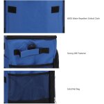 Asfasfq - glacire avec roues, 35l sac isotherme a roulettes de grande capacit tissu oxford feuille ...