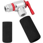 Asfasfq - gonfleur de co2 pour vélos, pompe a co2 compatible avec valve presta et schrader, pompe a air ... Asfasfq - gonfleur de co2 pour vélos, pompe a co2 compatible avec valve presta et schrader, pompe a air ...