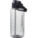 Asfasfq - grande bouteille d'eau de 2 l - noire - bouteille d'eau de 2 litres - anti - fuite - sans bpa ...