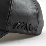 Asfasfq - homme casquette de baseball en cuir casquette réglable chapeau sportif hat bonnet flat cap Asfasfq - homme casquette de baseball en cuir casquette réglable chapeau sportif hat bonnet flat cap