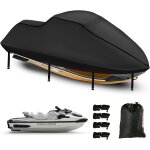 Asfasfq - housse de jet ski 420d impermable, housse de jet ski 3 sige, avec 2 d'aration bouches, rsistant ...