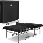 Asfasfq - housse pour table de ping pong extrieure 188 l x 155 h cm, 600d oxford housse pliable et facile ...