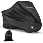 Asfasfq - housse vélo pour 2 vélos, bâche velo extérieur etanche 210d oxford anti - vent, poussière, ... Asfasfq - housse vélo pour 2 vélos, bâche velo extérieur etanche 210d oxford anti - vent, poussière, ...
