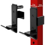 Asfasfq - j crochet power cages - supports de squat en acier 2x2 / 3x3 avec protection uhmw pad - attachements ...