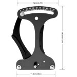 Asfasfq - jauge de tension de rayon, tensiomètre rayon vélo en aluminium, outil velo rayon tension, clé ... Asfasfq - jauge de tension de rayon, tensiomètre rayon vélo en aluminium, outil velo rayon tension, clé ...