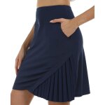 Asfasfq - jupe tennis femme elégant taille elastique jupe solide eté jupes avec poche skort Asfasfq - jupe tennis femme elégant taille elastique jupe solide eté jupes avec poche skort