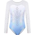 Asfasfq - justaucorps de gymnastique pour filles a manches longues avec epissure de diamant robe dégradé ... Asfasfq - justaucorps de gymnastique pour filles a manches longues avec epissure de diamant robe dégradé ...