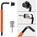 Asfasfq - kit d'outils de réparation de vélo, dissolvant de pédalier de vélo, outil pour enlever la cassette ... Asfasfq - kit d'outils de réparation de vélo, dissolvant de pédalier de vélo, outil pour enlever la cassette ...