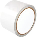 Asfasfq - lanucn transparente patch etanchit, 5 cm x 5 m ruban de tente reparation pour auvent de pvc, ...
