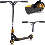 Asfasfq - lionelo trottinette whizz, roulements a billes abec - 9, plateau en aluminium, systme de compressio ...