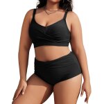 Asfasfq - maillot de bain femme 2 pieces grande taille push up rembourré bikini deux pièces col v elégant ... Asfasfq - maillot de bain femme 2 pieces grande taille push up rembourré bikini deux pièces col v elégant ...