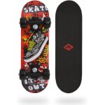 Asfasfq - mini - skateboard 17 , planche en bois 43 x 13 cm, roues en plastique 50 x 30 mm, design : ... Asfasfq - mini - skateboard 17 , planche en bois 43 x 13 cm, roues en plastique 50 x 30 mm, design : ...
