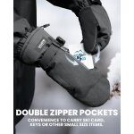 Asfasfq - moufles de ski pour homme et femme, gants de ski imperméables et coupe - vent, gants d'hiver ... Asfasfq - moufles de ski pour homme et femme, gants de ski imperméables et coupe - vent, gants d'hiver ...