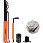 Asfasfq - oumers kit d'outils de chane de vlo avec fouet a chane, outils de retrait de pignon de bicyclette ...
