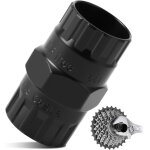 Asfasfq - outil 2 - en - 1 dmonte - cassette vlo, compatible shimano, 5 - 12 vitesses, dmonte - cassette, ...