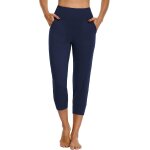 Asfasfq - pantalon et pantacourt de sport jogging femmes avec 4 poches sport yoga gym joggeur