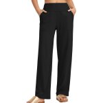 Asfasfq - pantalon de yoga pour femme - taille haute - pantalon de jogging - pantalon de sport avec 2 ...