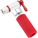 Asfasfq - peaken pompe a co2 tte de gonflage co2 rapide et lgre compatible avec la valve presta schrader ...