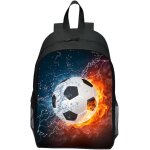 Asfasfq - qnuoxep sac a dos de football pour garons, sacs d'cole pour garons filles, 16 pouces primaire ...