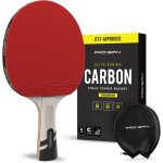 Asfasfq - raquette de ping - pong en fibre carbone lame a 7 plis, caoutchouc offensif, eponge de 2, 0 ... Asfasfq - raquette de ping - pong en fibre carbone lame a 7 plis, caoutchouc offensif, eponge de 2, 0 ...