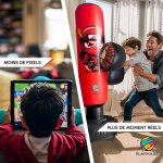 Asfasfq - sac de frappe enfant 160cm - punching ball enfants + pompe electrique + gants de boxe gonflables ... Asfasfq - sac de frappe enfant 160cm - punching ball enfants + pompe electrique + gants de boxe gonflables ...