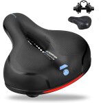 Asfasfq - selle de vélo, selle velo extra large en mousse a mémoire et ergonomique, siège de vélo imperméable ... Asfasfq - selle de vélo, selle velo extra large en mousse a mémoire et ergonomique, siège de vélo imperméable ...