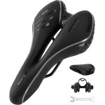 Asfasfq - selle de vélo, selle velo gel ultra confortable ergonomique imperméable respirante absorbant ... Asfasfq - selle de vélo, selle velo gel ultra confortable ergonomique imperméable respirante absorbant ...
