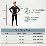 Asfasfq - sous vtements thermiques pour enfants, ensemble de sous - vtements rapide fonctionnel, sous ...