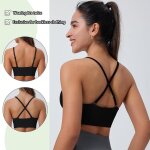 Asfasfq - soutien - gorge de sport classique a bretelles réglables sans couture, sans armatures, amovible, ... Asfasfq - soutien - gorge de sport classique a bretelles réglables sans couture, sans armatures, amovible, ...