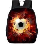 Asfasfq - syttnum sac d'cole de football, sac a dos de football pour enfants, cartoon scolaire sacs ...