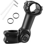 Asfasfq - triwonder potence de vlo rglable 0 - 60 degrs 25, 4 mm 31, 8 mm potence vtt tige de guidon ...
